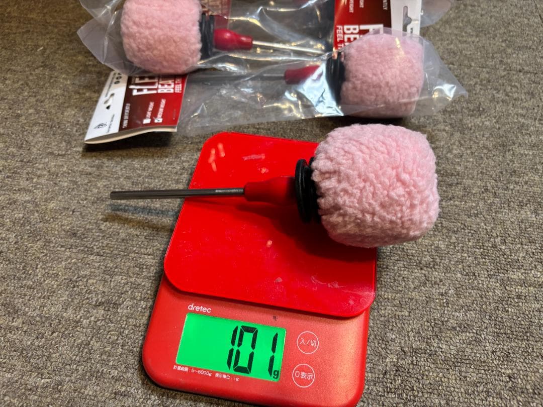 Wooly Bomba しなるビーター [もふもふピンク] 新品直輸入1本 残4