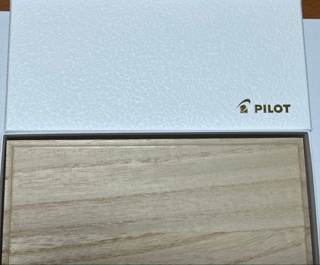 u*a様 新品　パイロット　キャップレス　螺鈿　ストライプ　細字　Ｆ　万年筆　漆