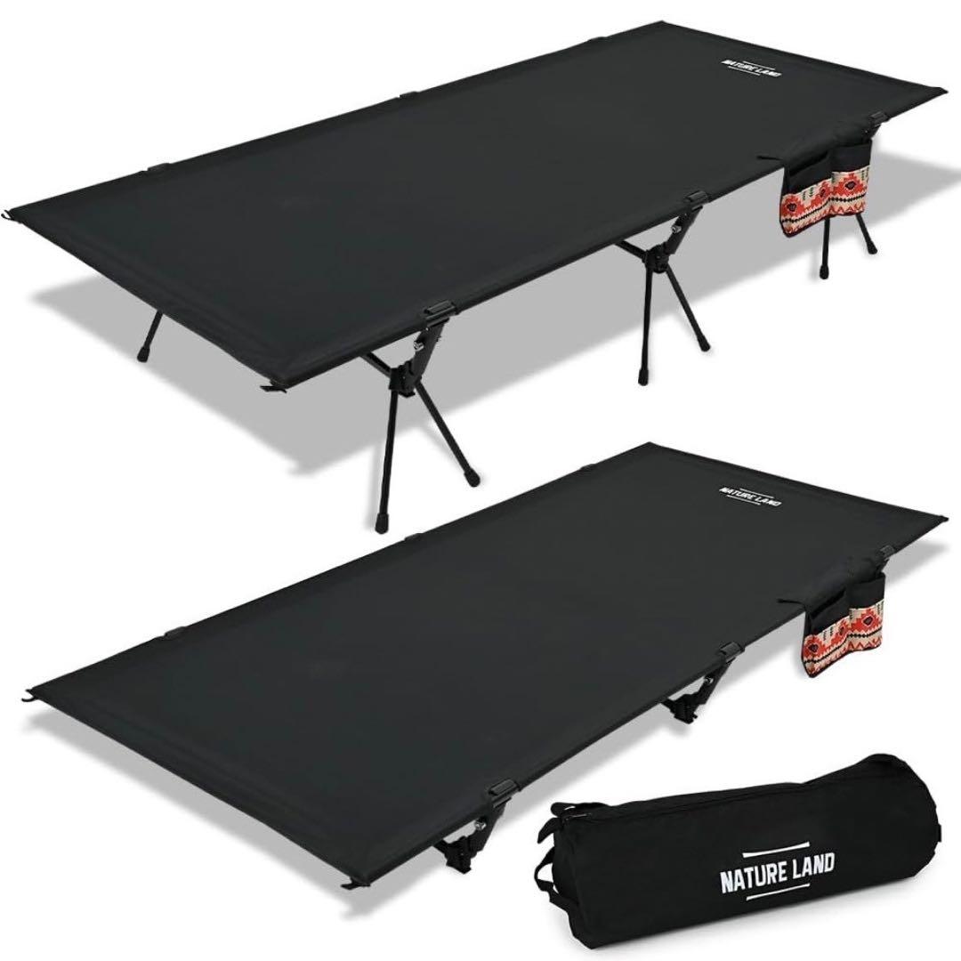 新品✨キャンプコット ワイド キャンプ 2WAY 軽量 折りたたみ式 ハイロー