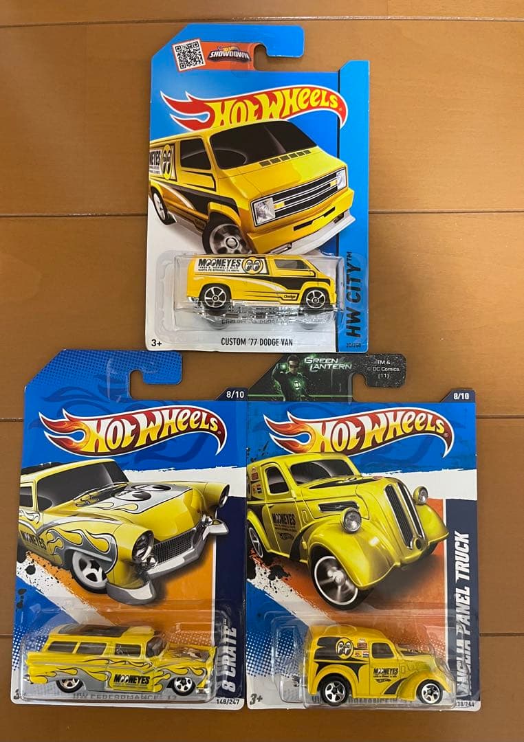 ホットウィール　moon eyes 3台セット　ムーンアイズ