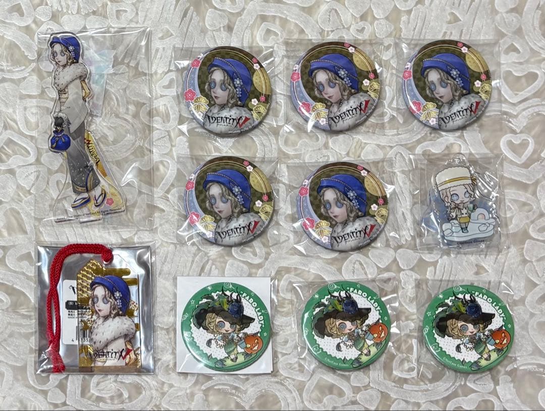 第五人格 IdentityV レディ・ファウロ 初詣 缶バッジ アクスタ