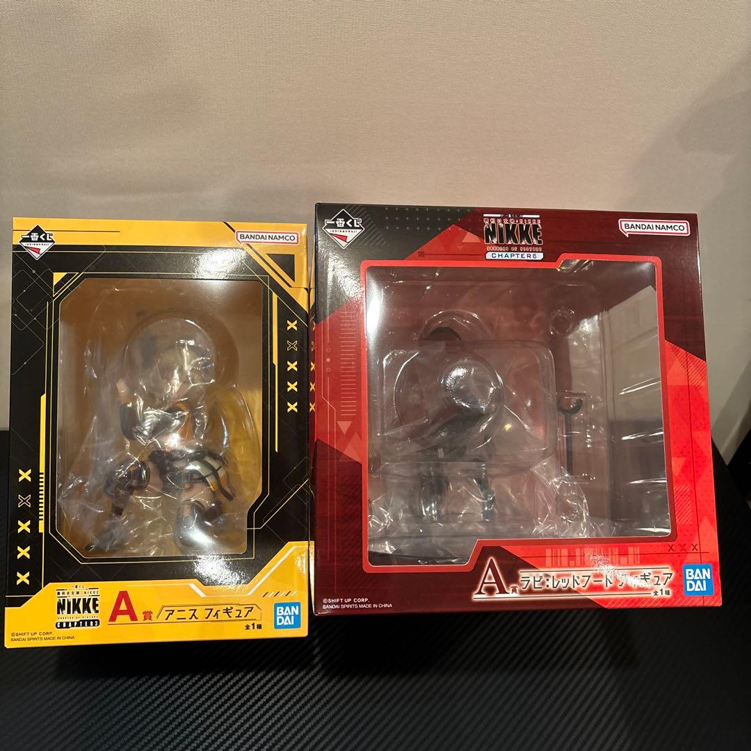勝利の女神NIKKE 一番くじ　ラピ　レッドフード A賞　アニス付き