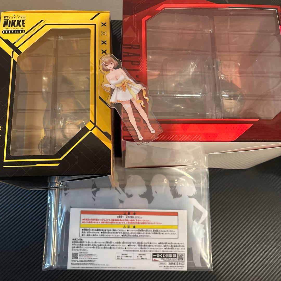 勝利の女神NIKKE 一番くじ　ラピ　レッドフード A賞　アニス付き