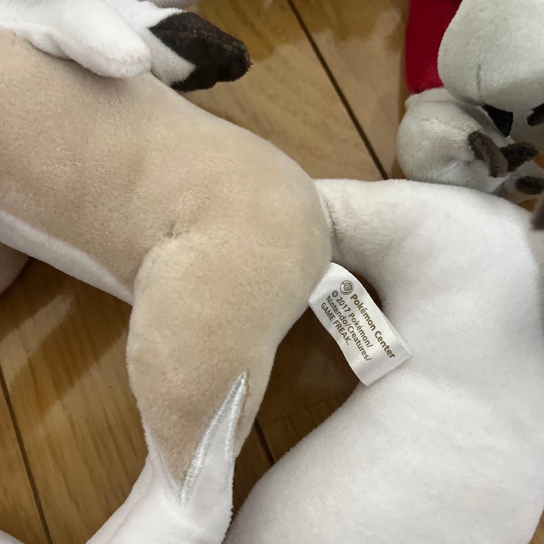 ポケモンセンター　タカラトミー ルガルガン イワンコ ぬいぐるみ セット