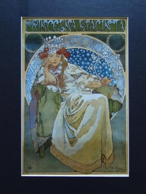 アルフォンス・ミュシャ、Alphonse Mucha、【ヒヤシンス姫】