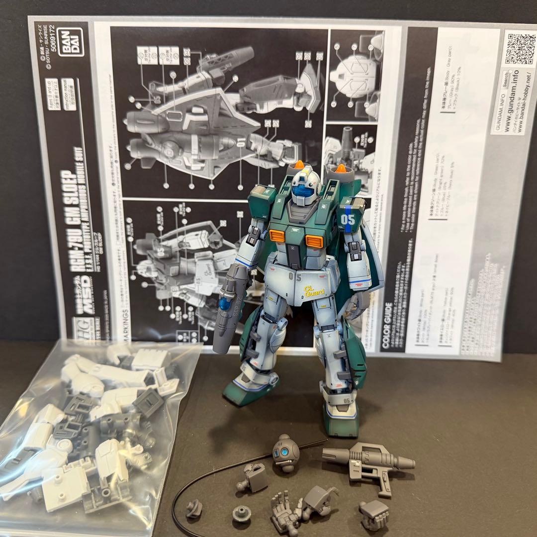 HG 1/144 ジム・スループ 塗装済 完成品