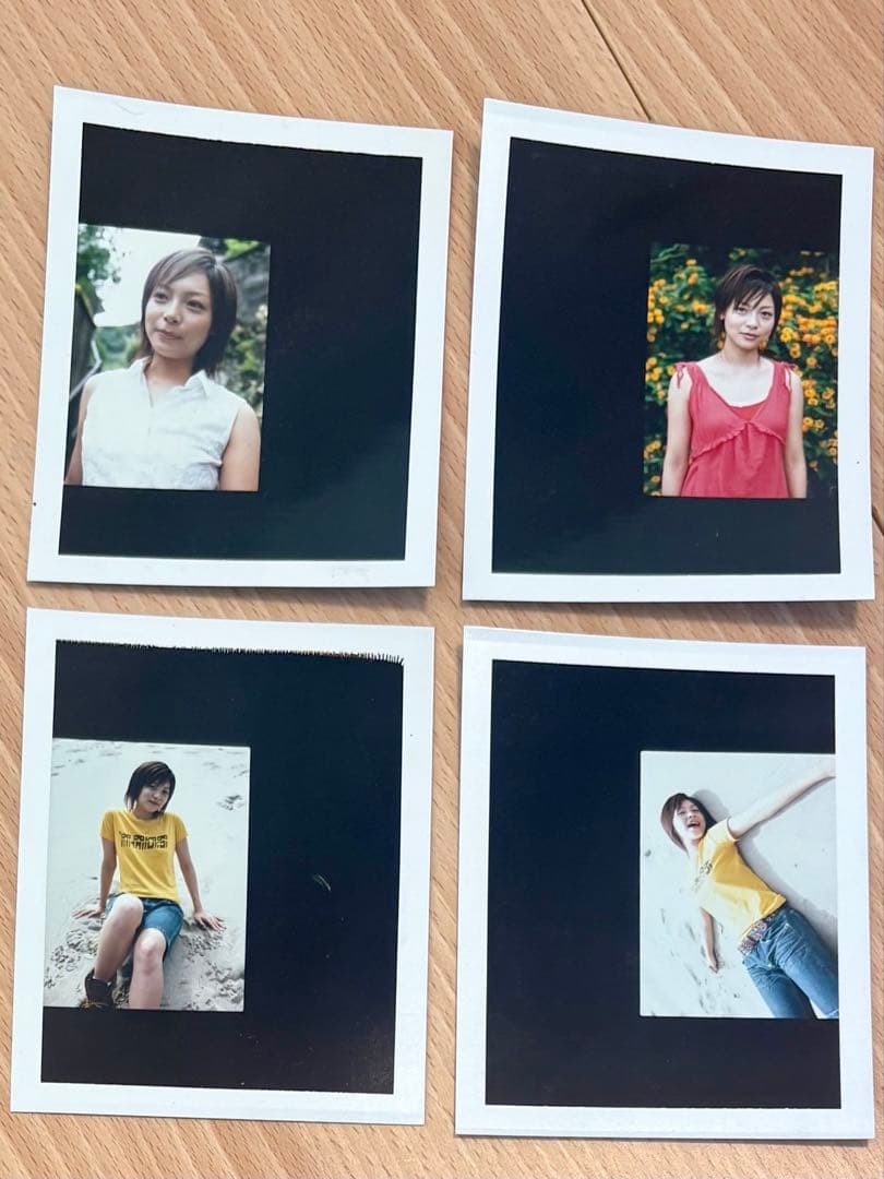 【期間限定80%OFF❗️】相武紗季ポラロイド写真4枚セット