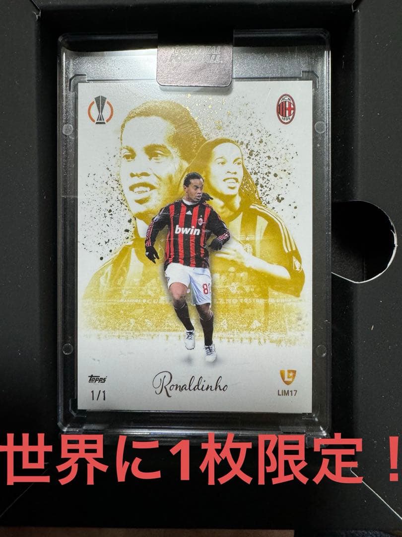 Topps TOTAL FOOTBALL ロナウジーニョ　1/1