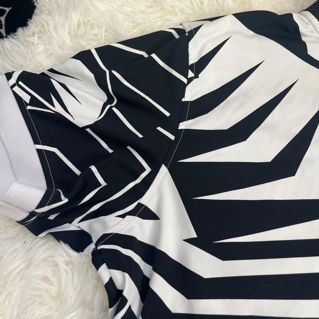 MARK&LONA グラフィックポロシャツ