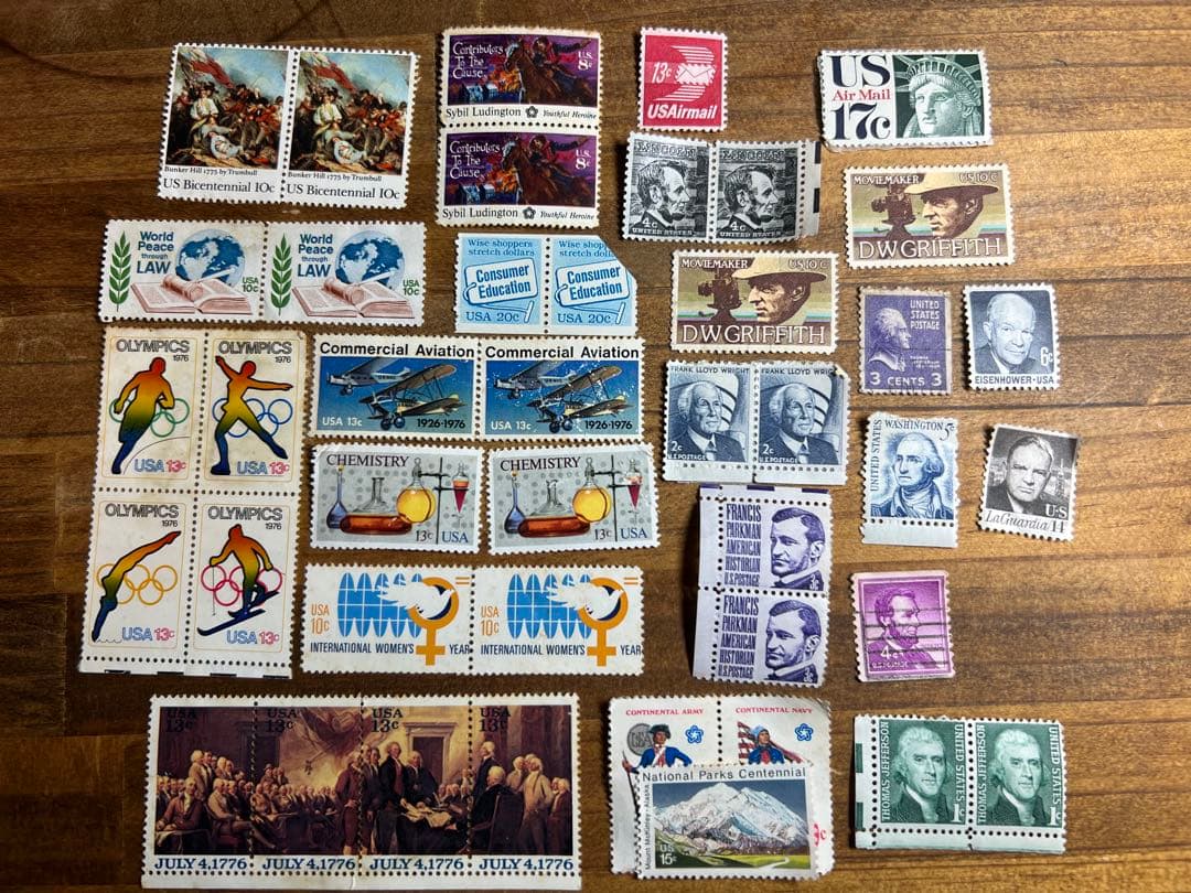アメリカ合衆国 モントリオールオリンピック 切手 コレクション the U.S.