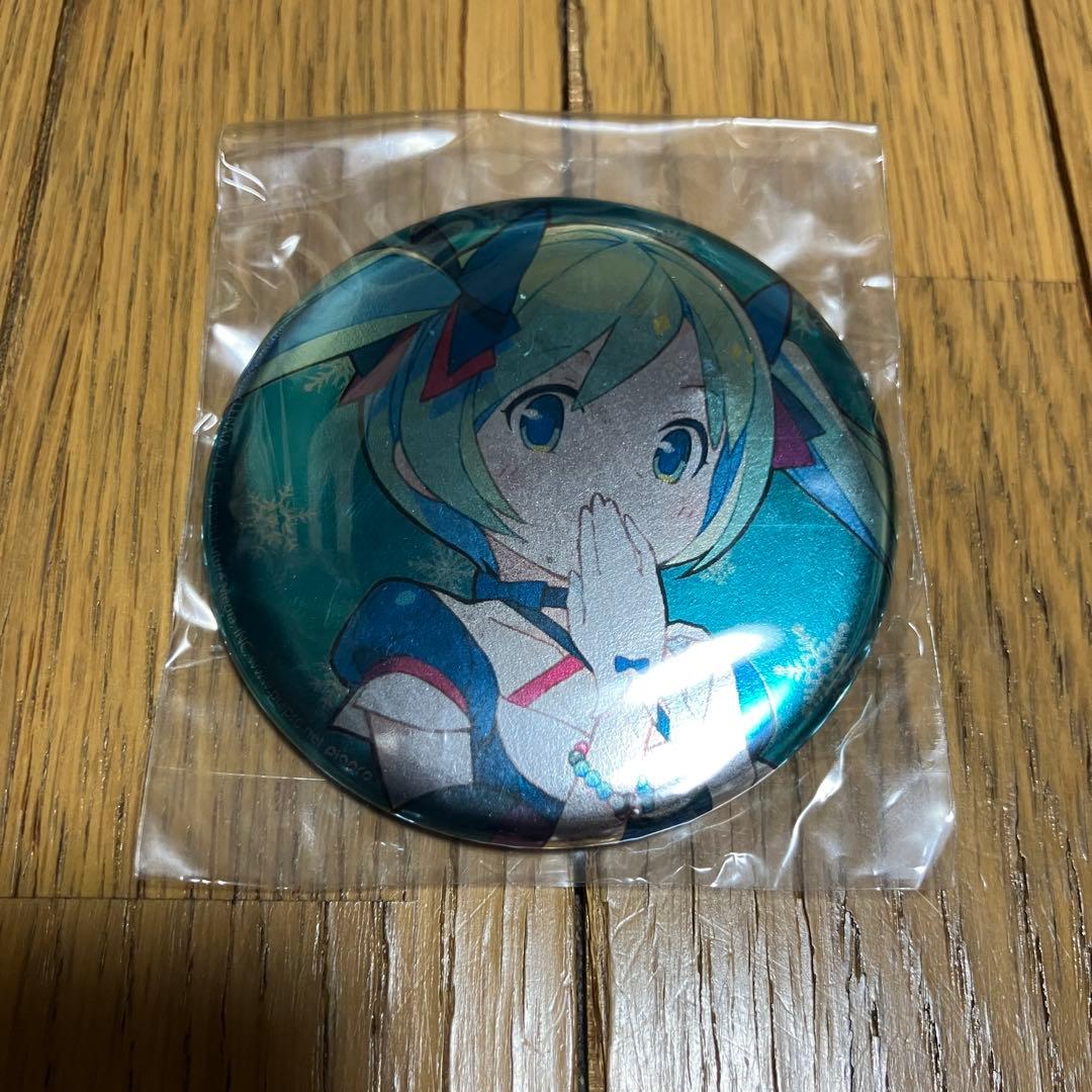 初音ミク HAPPY X’MAS PARTY 渋谷マルイ 缶バッジ