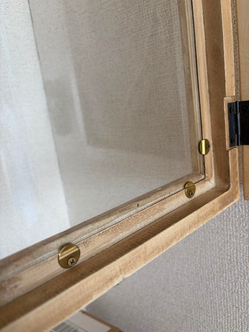 アンティークレース　襟　ガラスケース入り