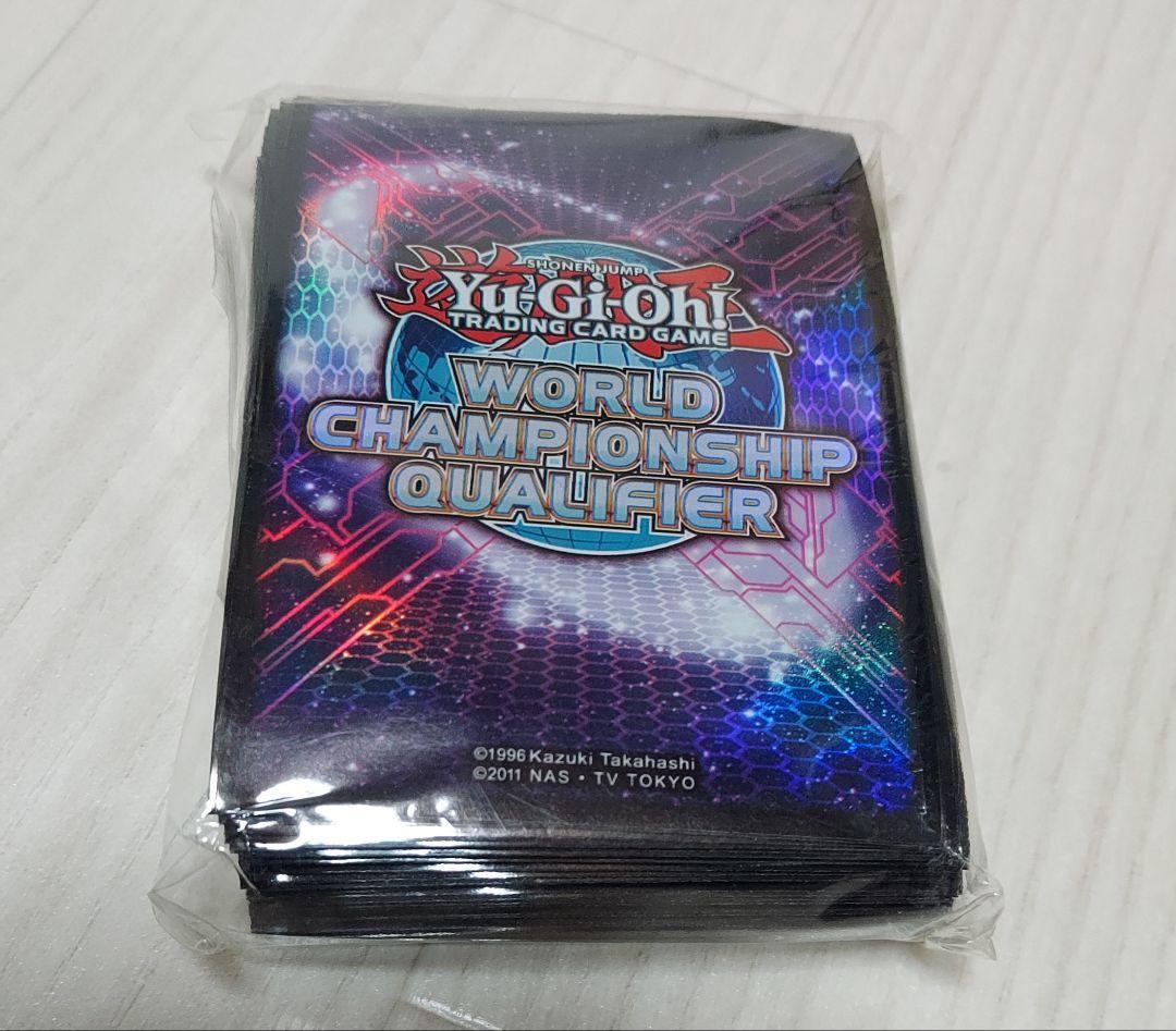 WCQ　2014スリーブ　紫　未開封　遊戯王