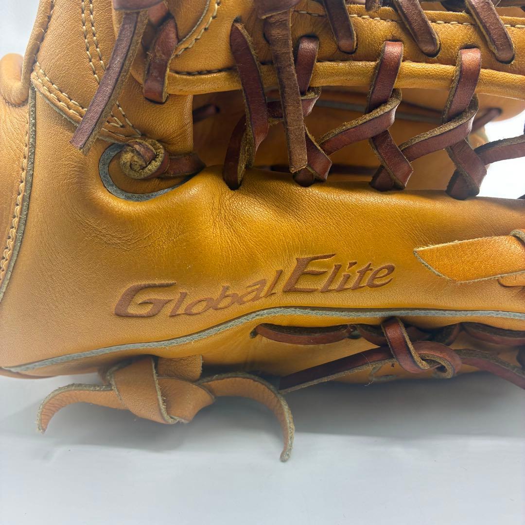 ミズノ　グローバルエリート　一般軟式　外野用　グラブ　袋付き