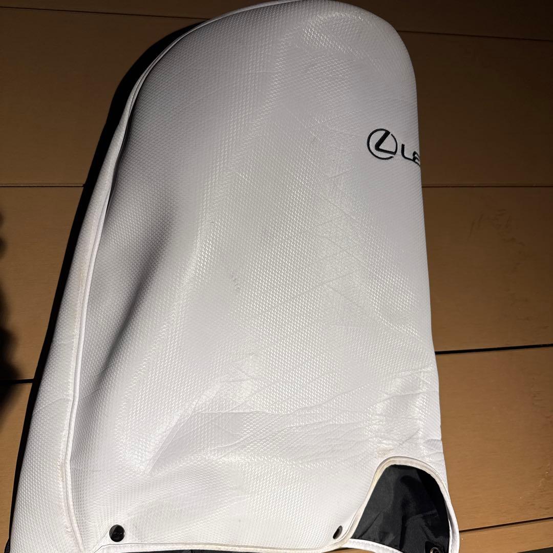 Lexus ホワイト キャディバッグ