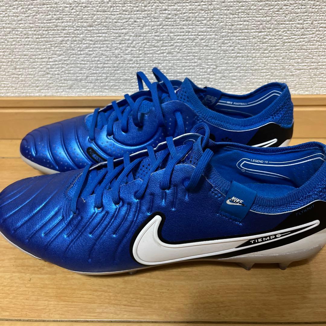 Nike Tiempo 10 サッカーシューズ ブルー/ホワイト
