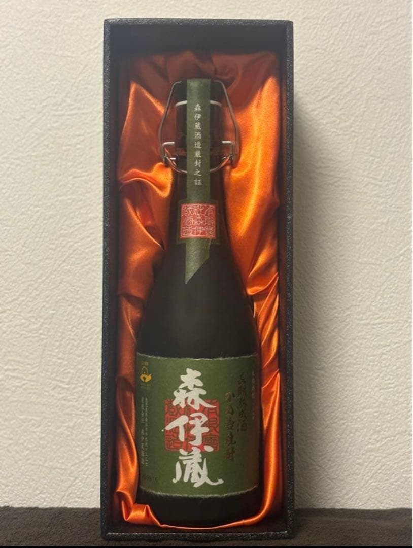 【新品・未開栓】森伊蔵 長期熟成かめ壺焼酎 720ml　希少品