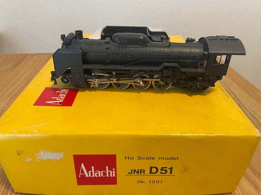 アダチ HOゲージ 蒸気機関車セット　JNR D51