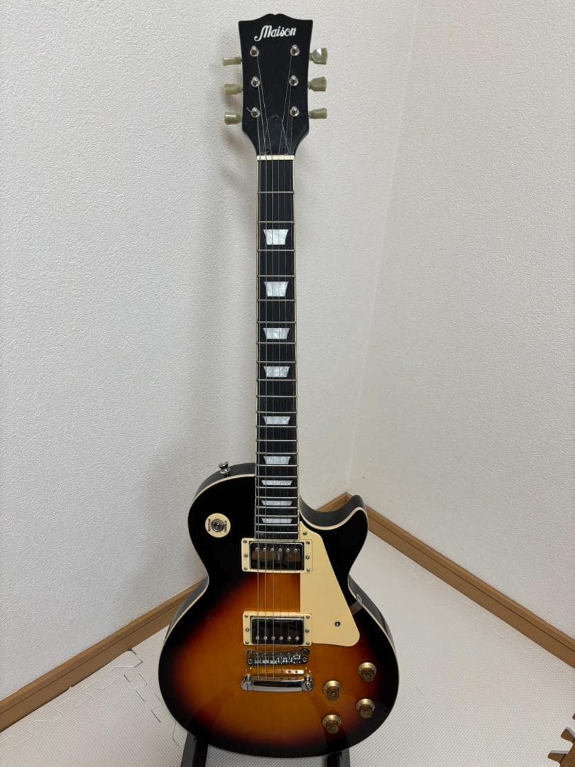 Maison メイソン エレキギター レスポールタイプ ブラウン