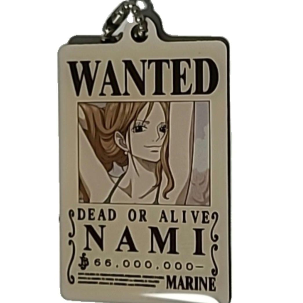 ONE PIECE ワンピース ナミ 手配書 キーホルダー チャーム 未使用