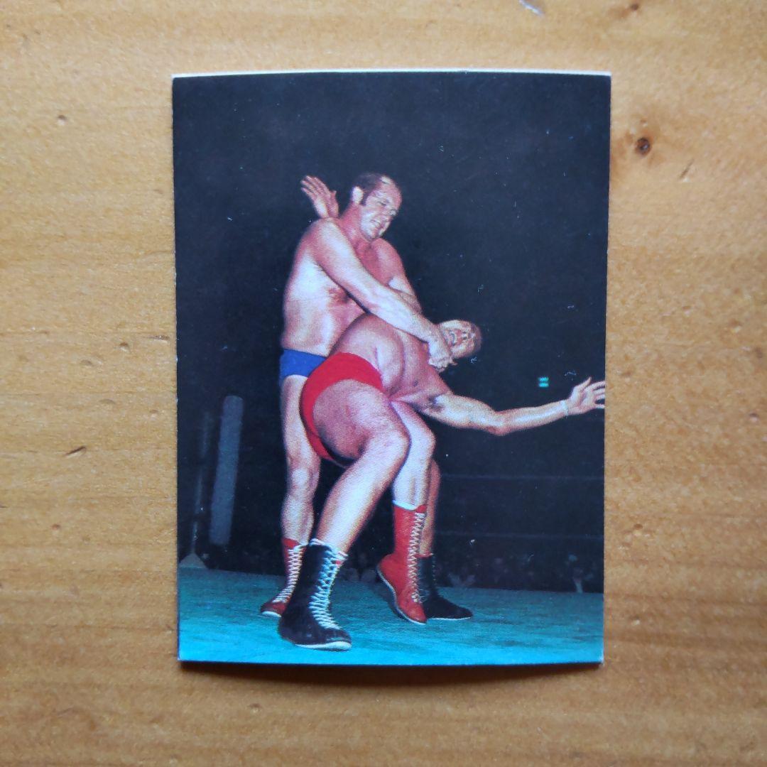 全日本プロレス∕ミニカード∕No.7∕ドリー・ファンクJr∕昭和レトロ∕希少