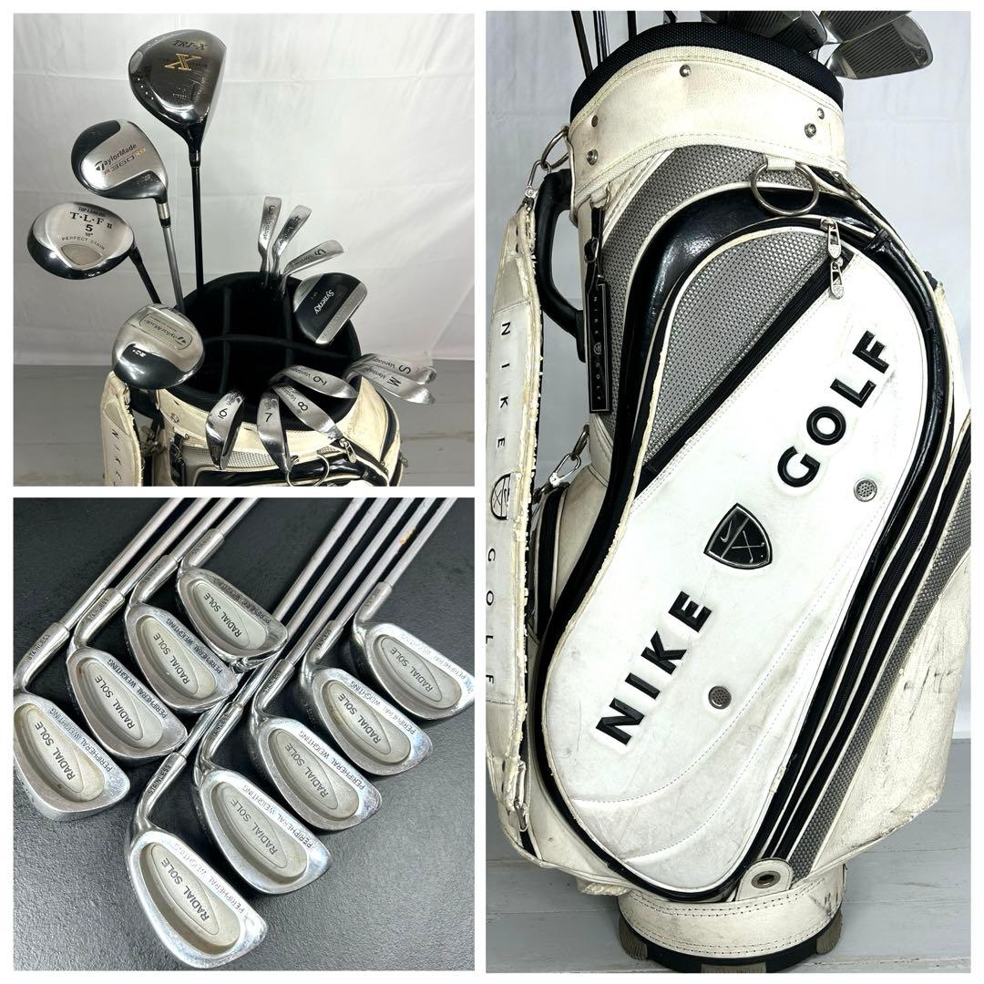 本格派 メンズゴルフクラブ 14本 フルセット ゴルフセット お試し NIKE