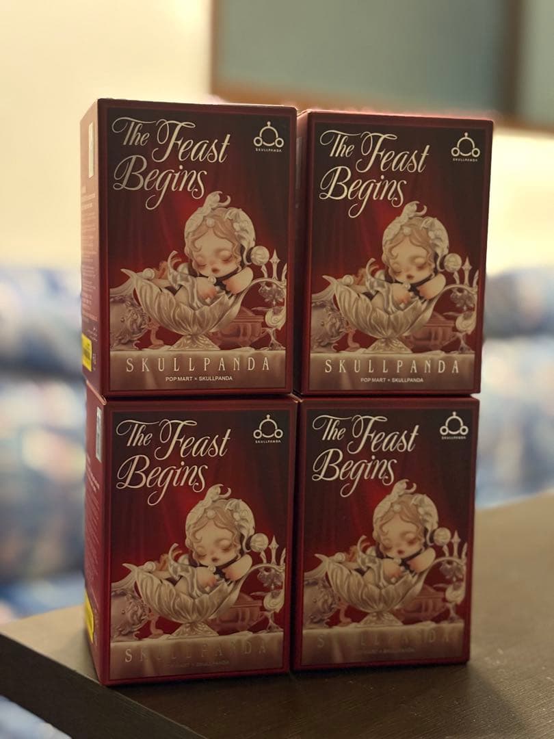 【新品、未開封】The Feast Begins 4個　スカルパンダ