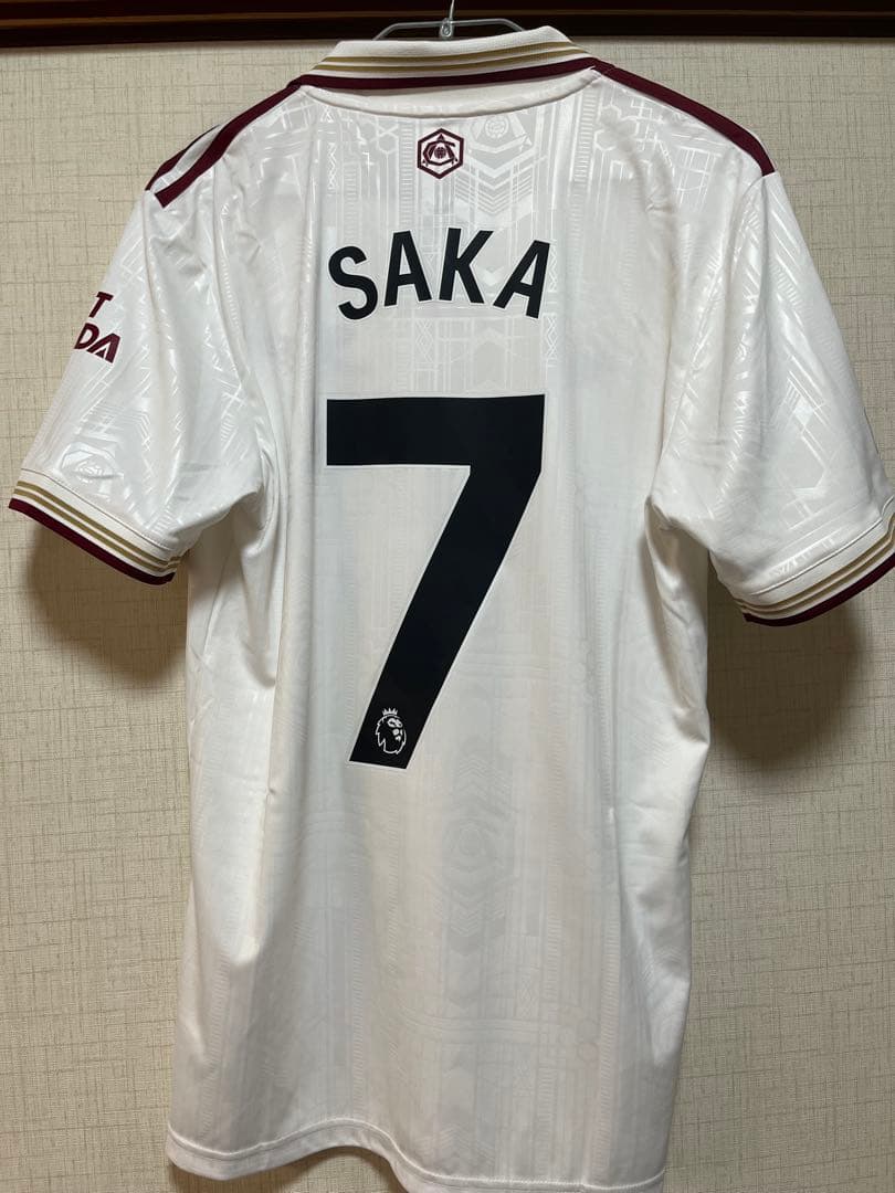【正規品】アーセナル25-26 3rdユニフォーム サカ 7番 半袖 Mサイズ