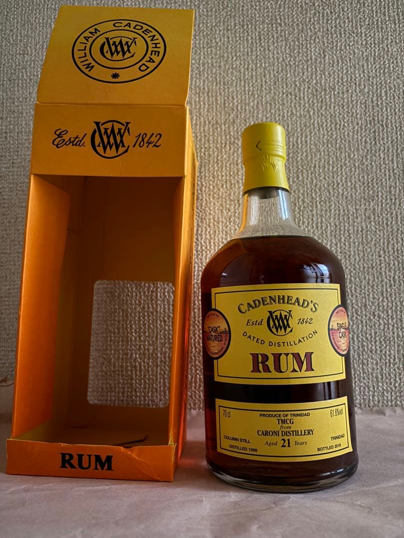 ケイデンヘッド　カロニ　ラム　21年