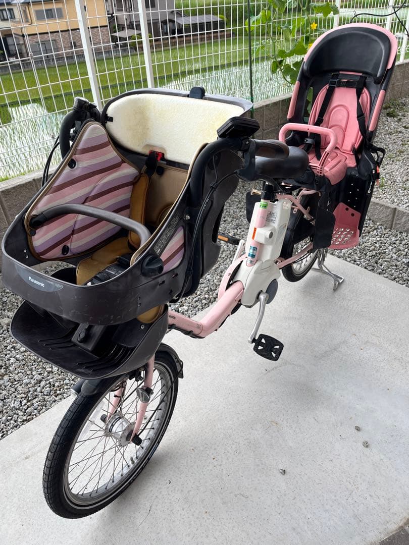 電動自転車 子供乗せ パナソニック ギュットミニ DX ピンク
