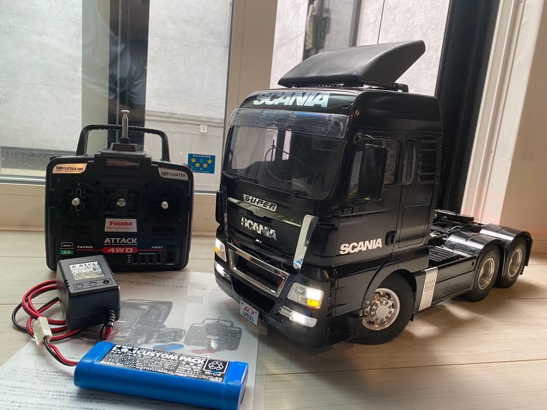 タミヤ1/14RCMAN TGX26. 540 6×4 XLXフルオペレーション