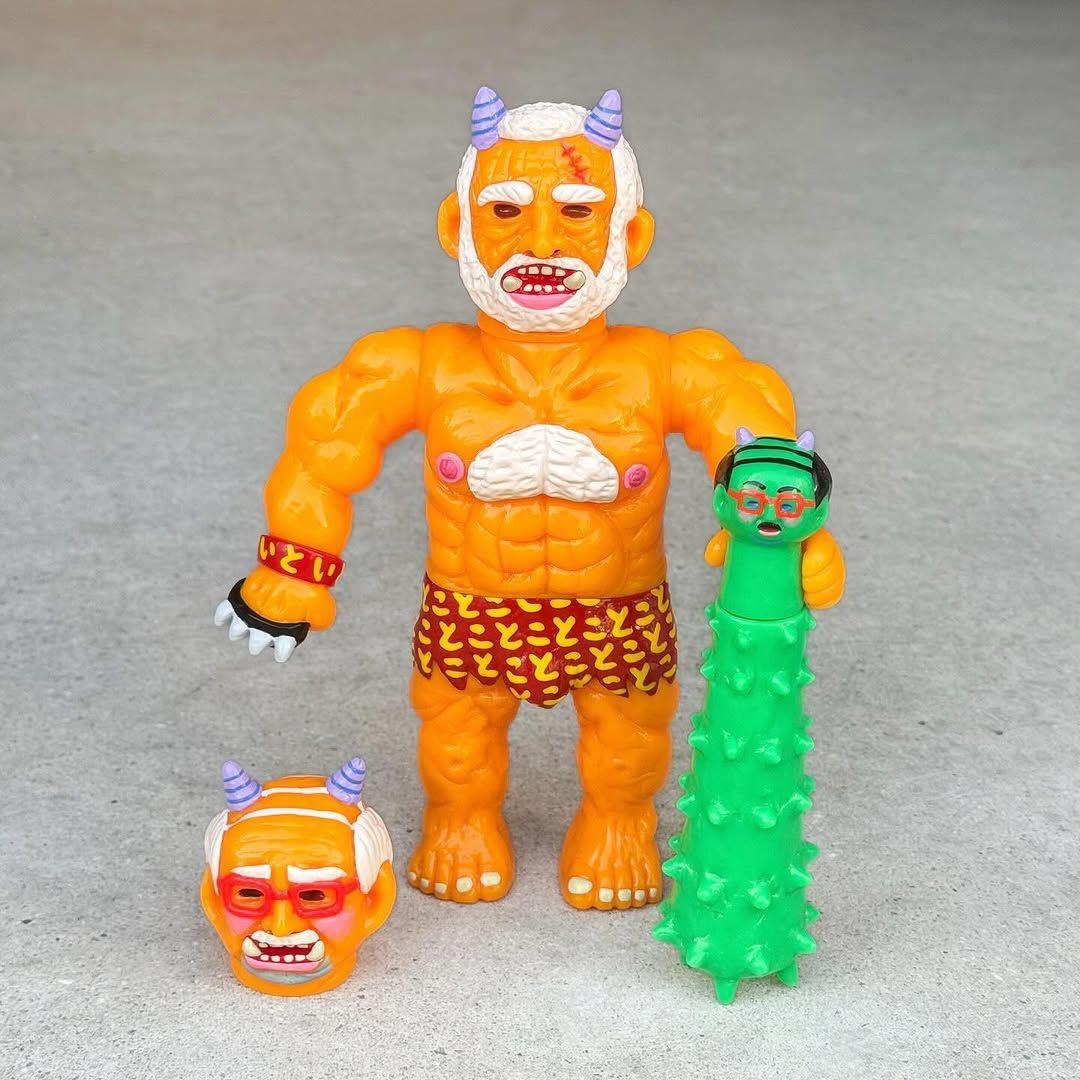ことでん TOYTOYTOY デハラユキノリ 鬼 ONI オニ リアルヘッド
