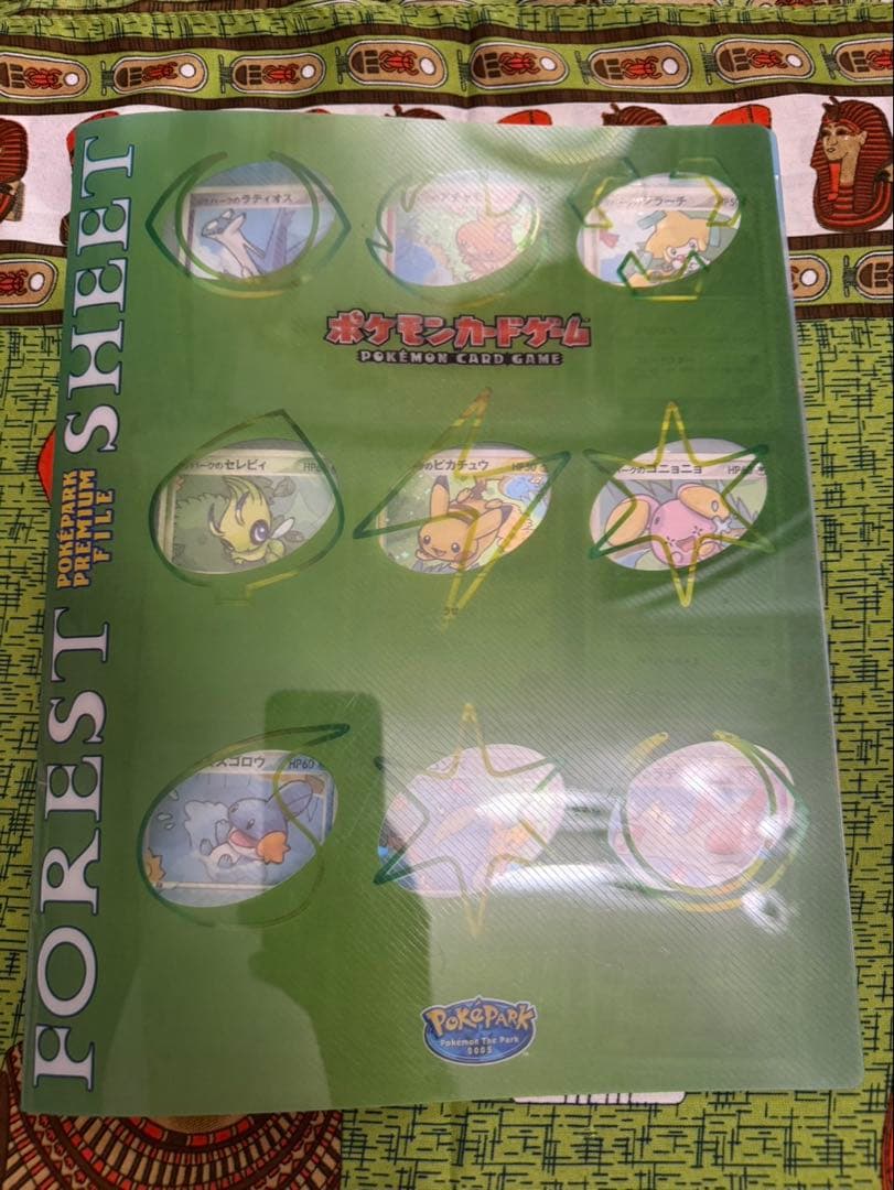 ポケパークフォレストシートファイル　ポケカ９枚セット