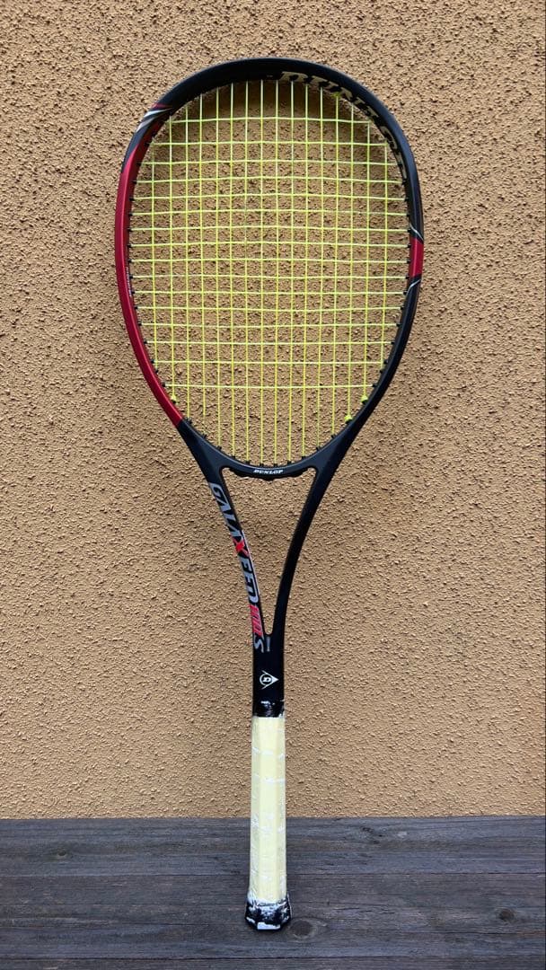 DUNLOP GALAXEED 100Sテニスラケット　カバーあり