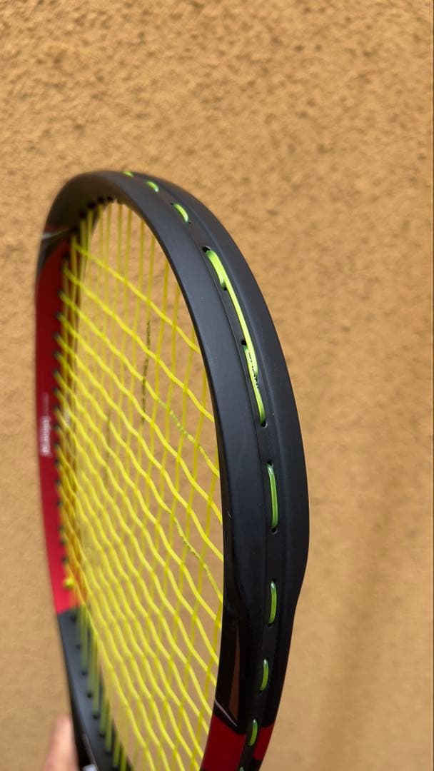 DUNLOP GALAXEED 100Sテニスラケット　カバーあり