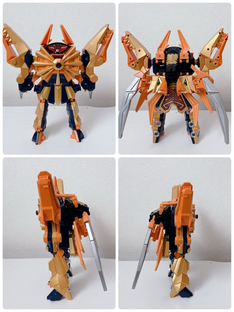 侍戦隊シンケンジャー 侍合体シリーズセット 兜 舵木 虎 烏賊 海老 牛 提灯