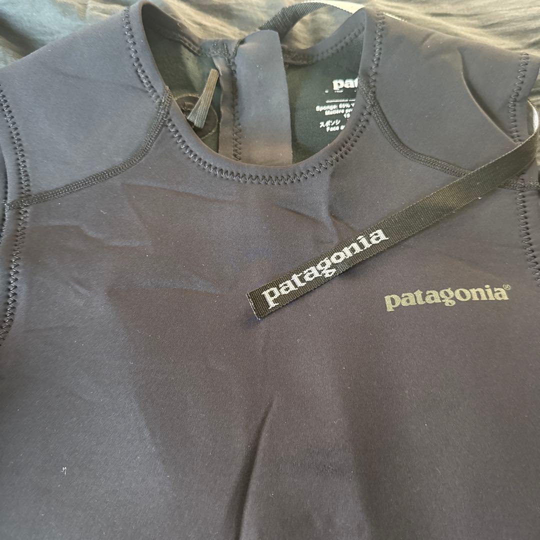【超美品】patagonia ブラック ロングジョン サイズXL