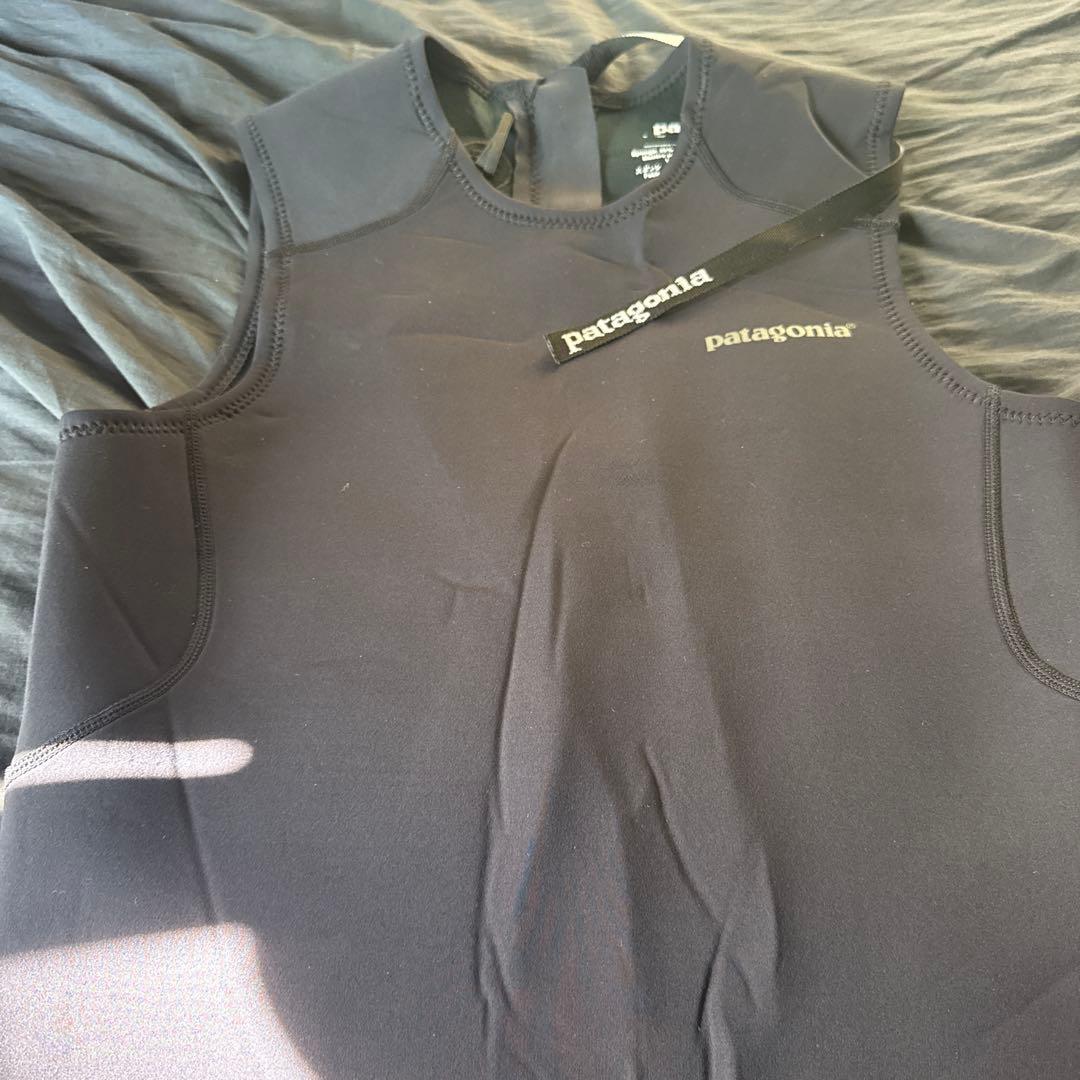 【超美品】patagonia ブラック ロングジョン サイズXL