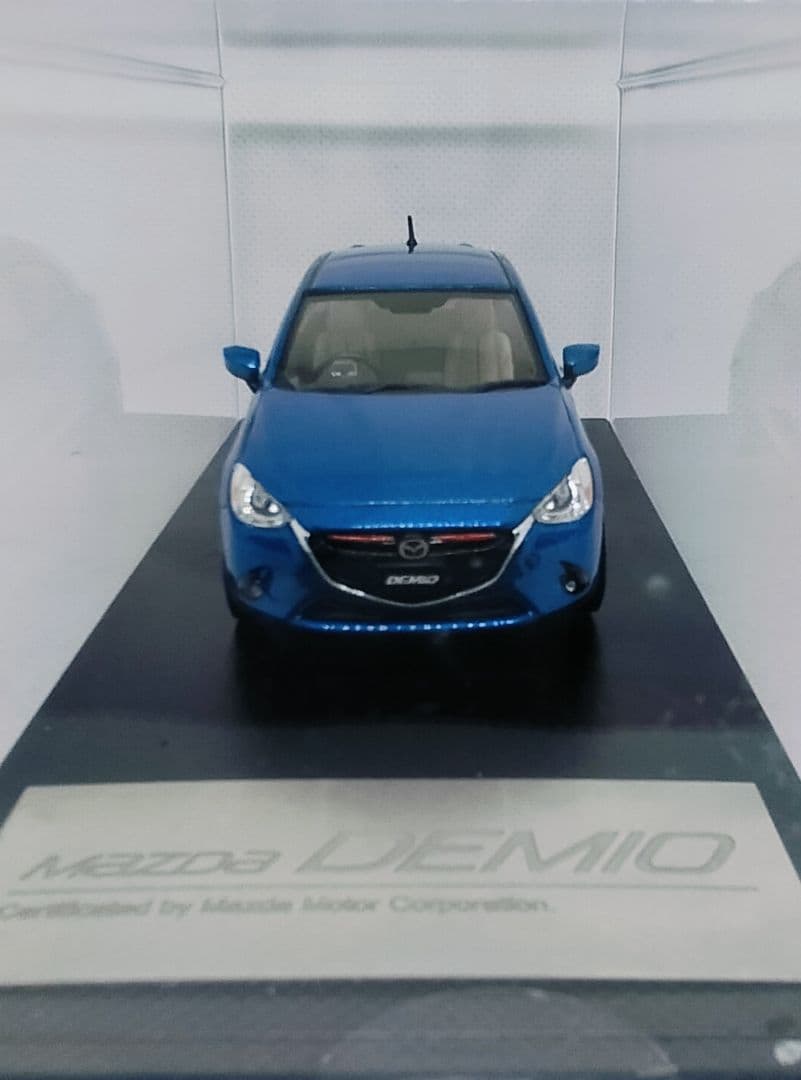 《Mazdaデミオ》メーカー 特注1/43【超レアカラー】ダイナミックブルー新品