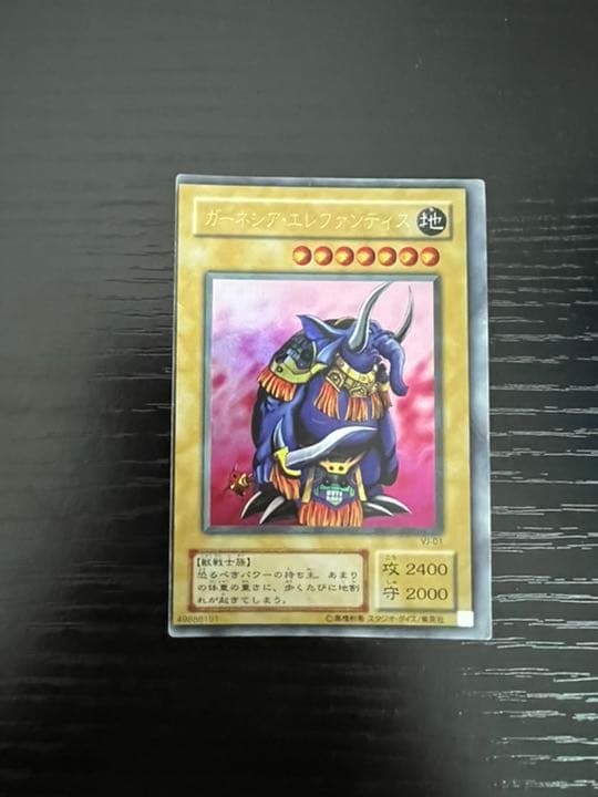 遊戯王 ガーネシア・エレファンティス エラーカード 枠ズレ