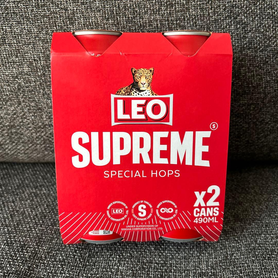 supreme × LEOビール