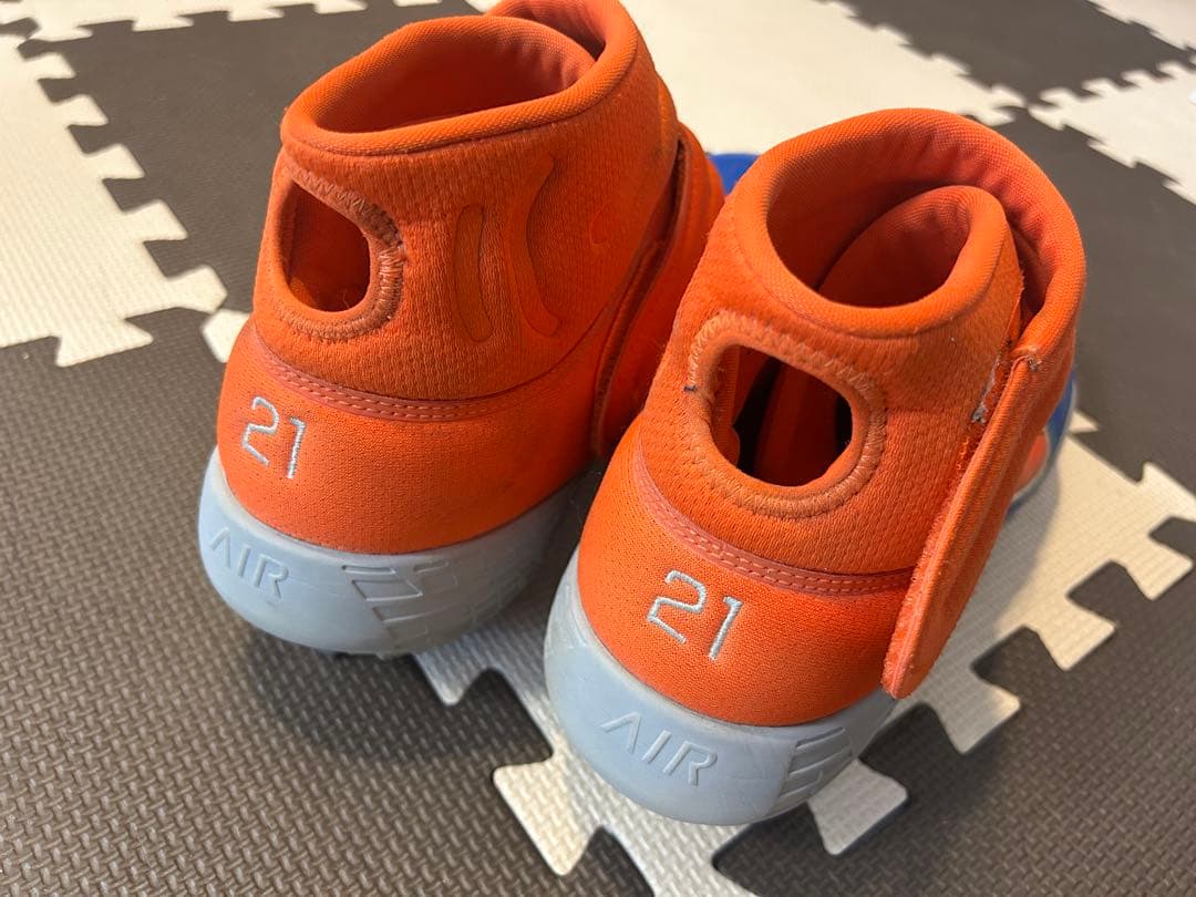 Nike 野球スパイクシューズ 青/オレンジ