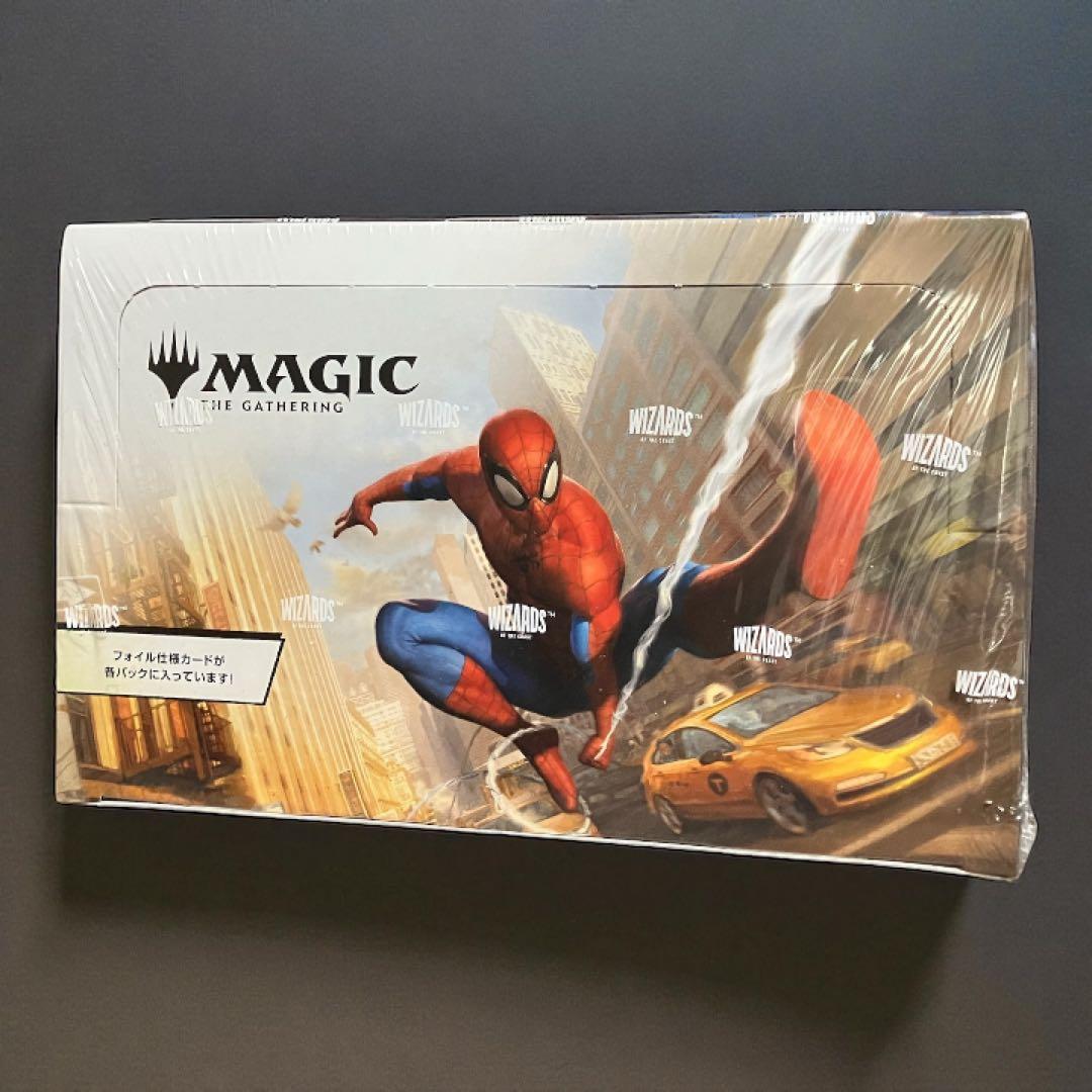 マーベル スパイダーマン MTG プレイブースター 1箱