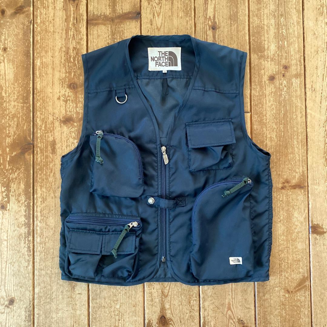 80s ヴィンテージ 茶タグ THE NORTH FACE フィッシングベスト