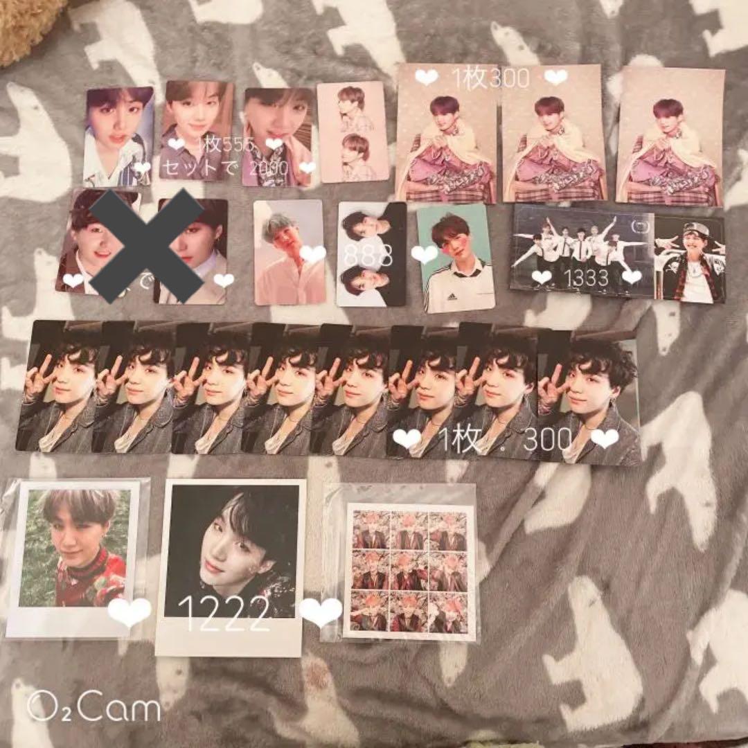 ユンギ トレカ ミニフォト