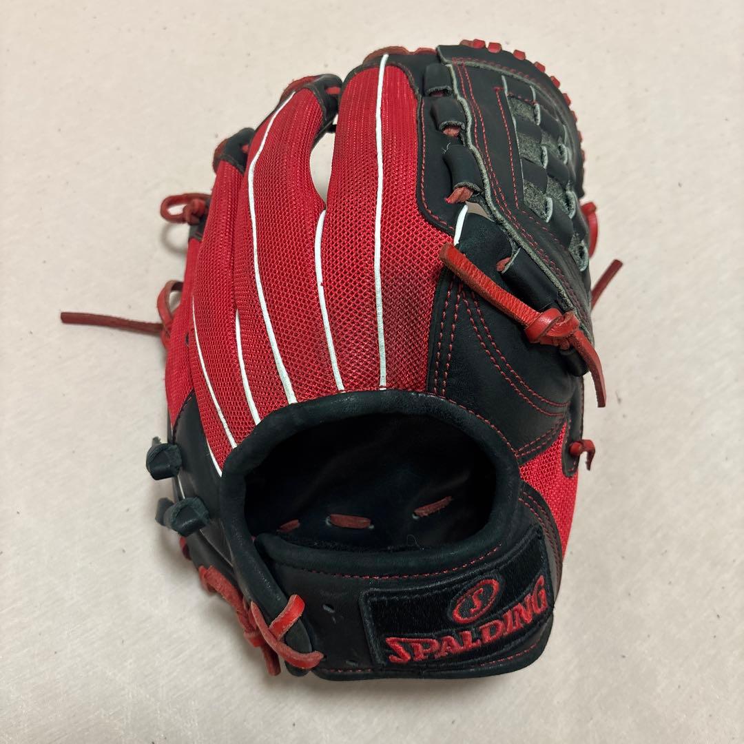 SPALDING グローブ レッド/ブラック