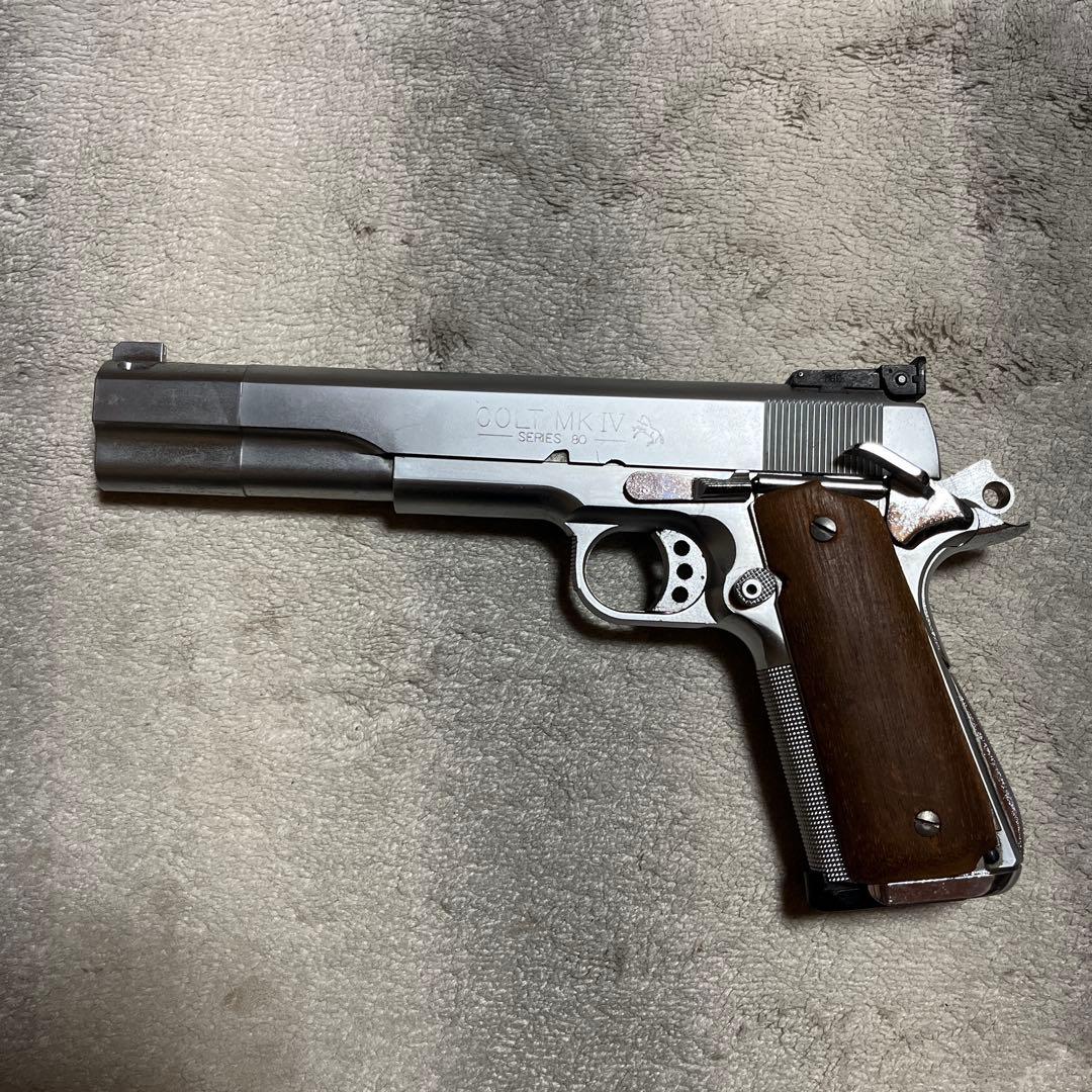 MGCガスガン コルトMK IV SERIES 80ウッドグリップ