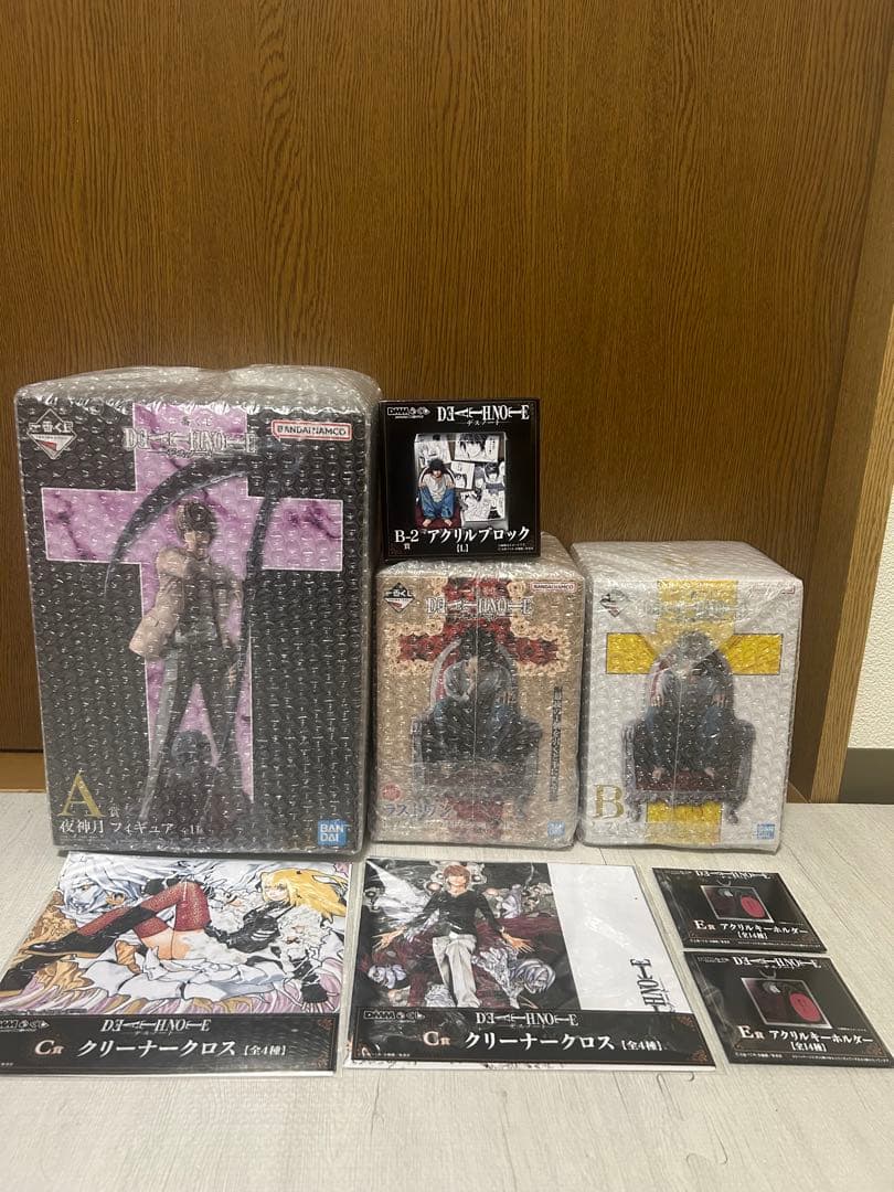一番くじ　デスノート　フィギュアコンプセット