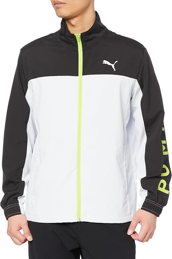 PUMA プーマ メンズ ジャンパークロスウーブンジャケット XL ライム