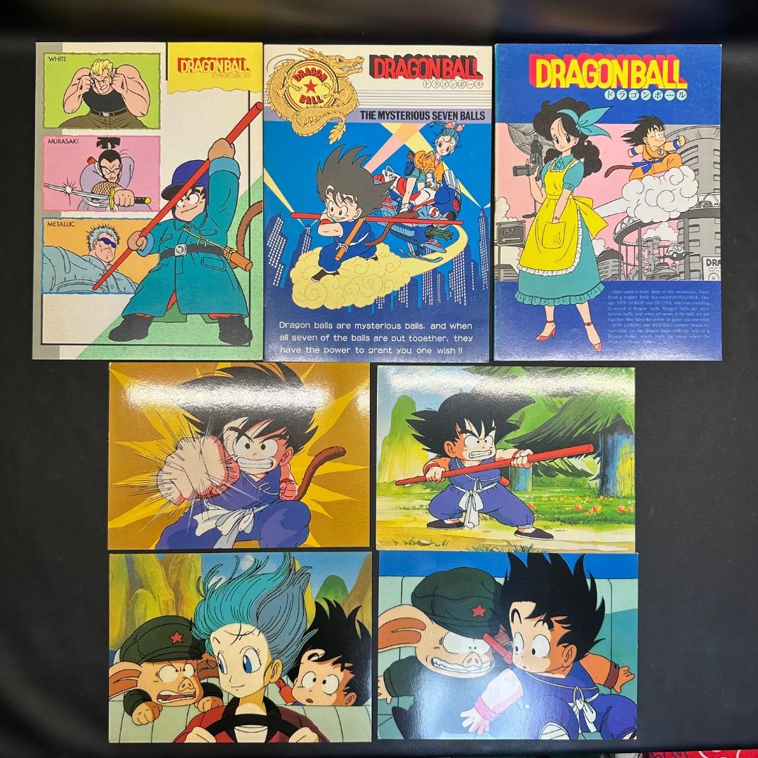 ♡Ga左1019 ドラゴンボール デラックスカード ノート 7点まとめ